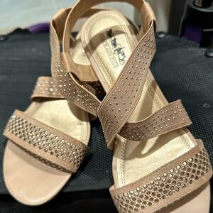 Dress Sandals with Bling